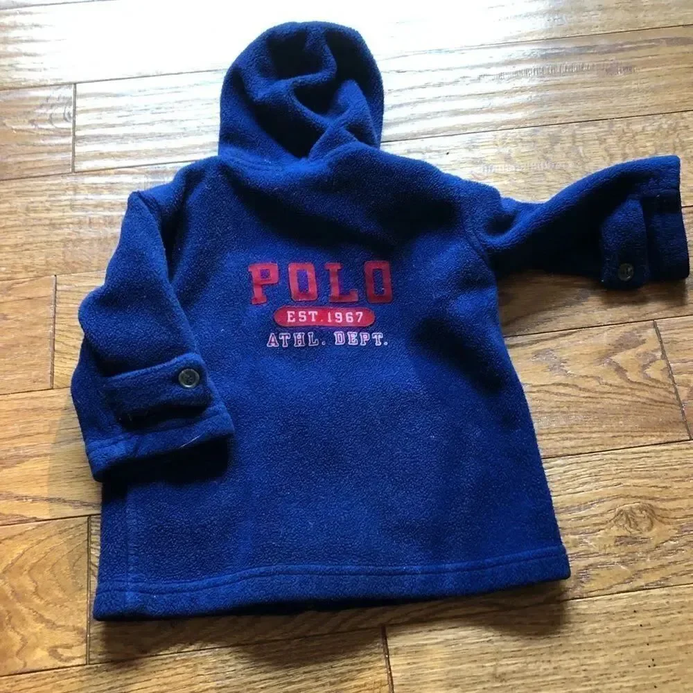 SALE Polo Ralph Lauren fleece jacket 12 months navy